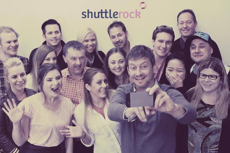 The wonderful team of Shuttlerock
