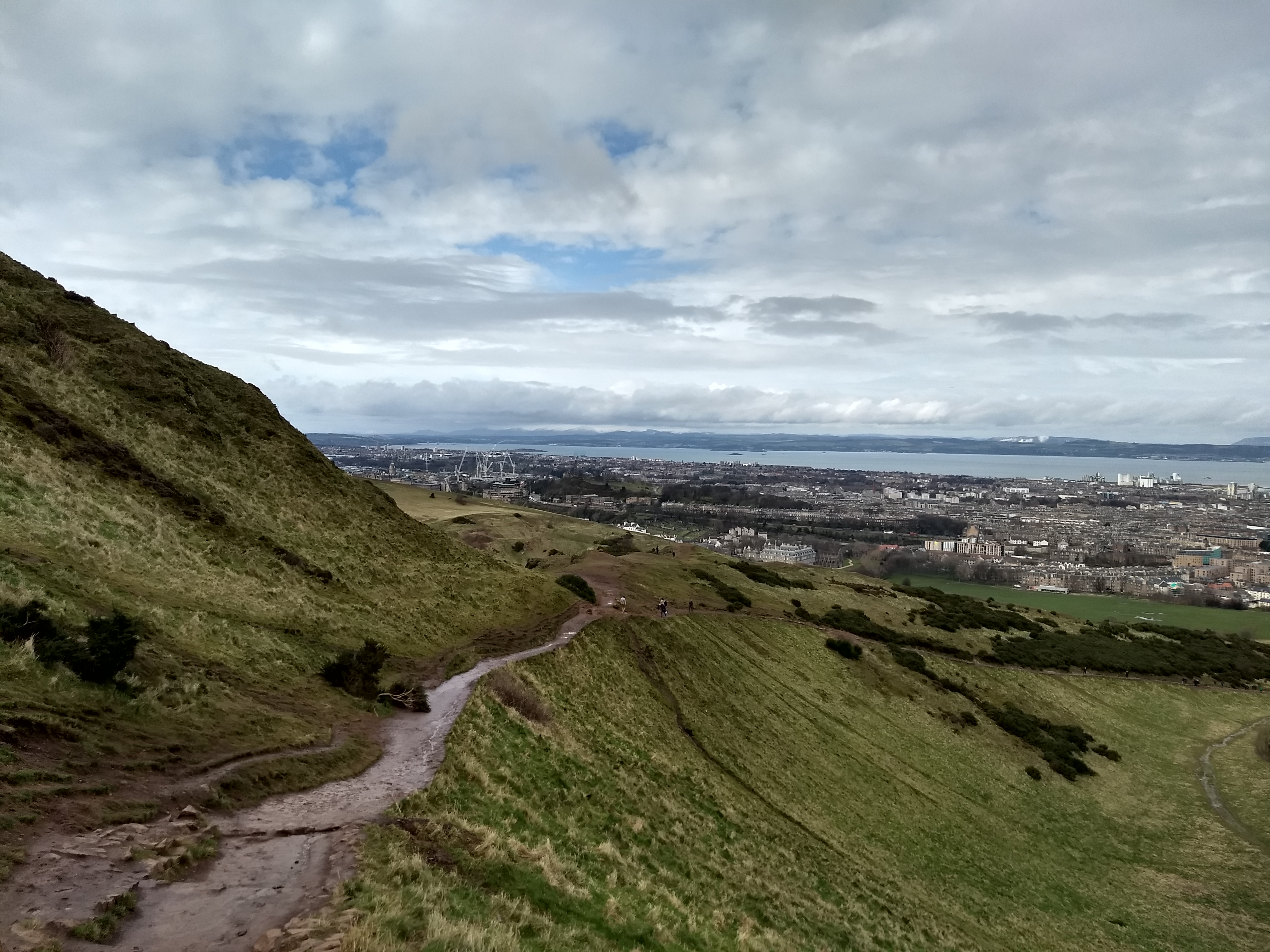A photo of Arthur Seat Path