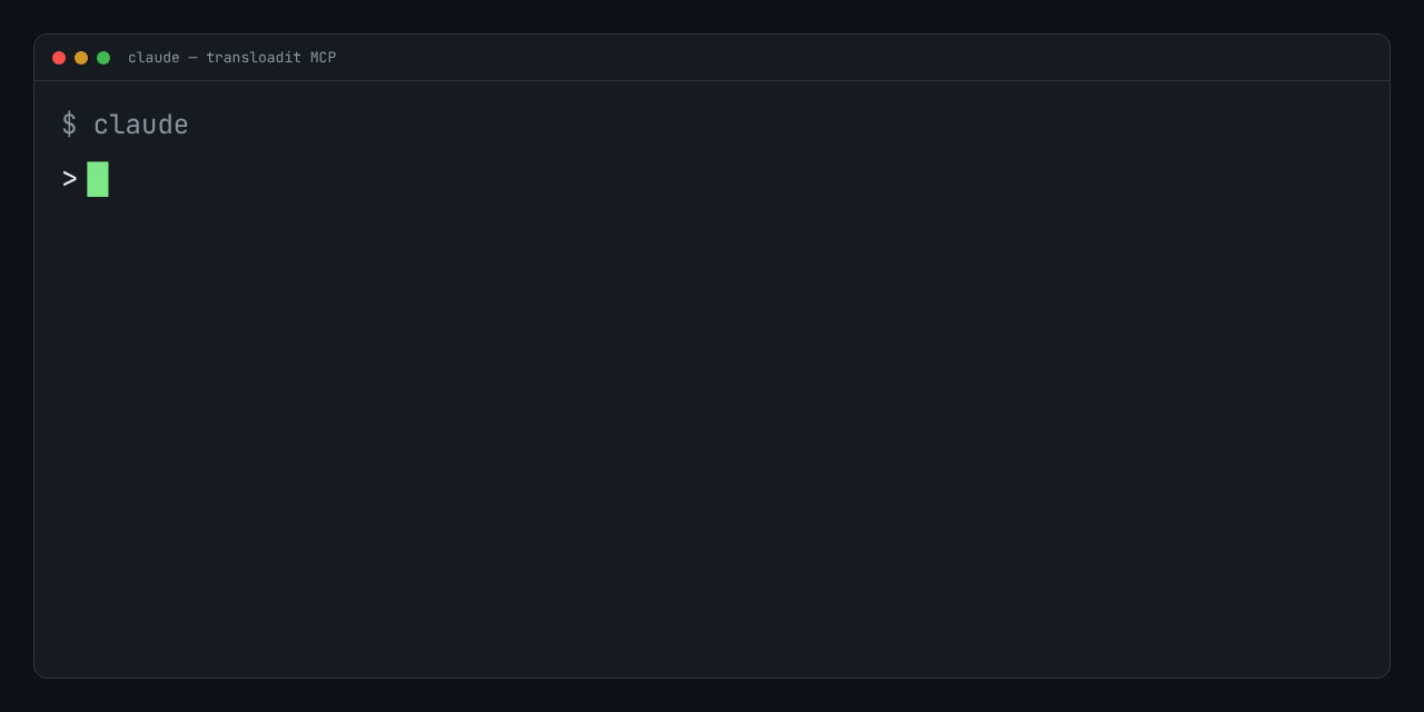 Demo: encoding a video to HLS adaptive streaming through the Transloadit MCP Server in Claude