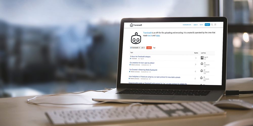 Transloadit community forum