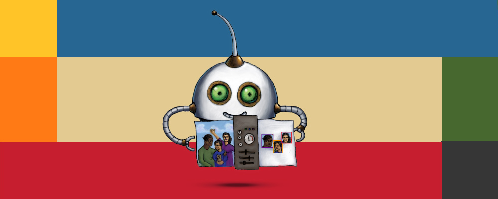 Showcase of the new faces parameter for the /image/facedetect Robot