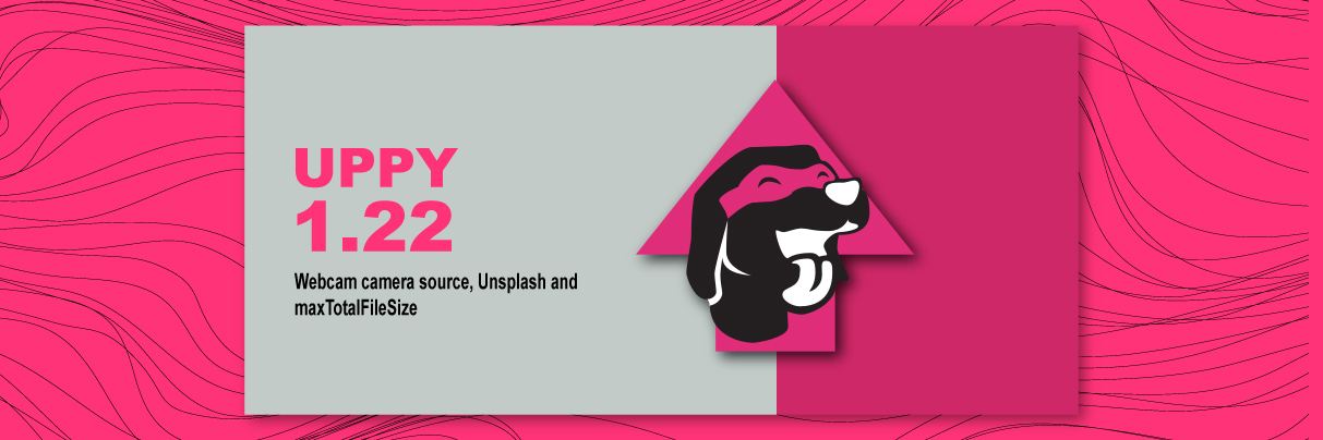 Uppy 1.22 - Webcam camera source, Unsplash and maxTotalFileSize