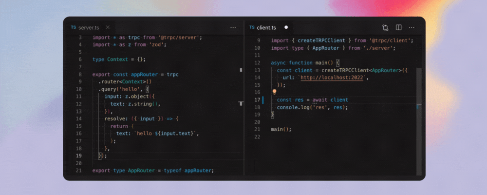 tRPC – End-to-end typeface APIs made easy