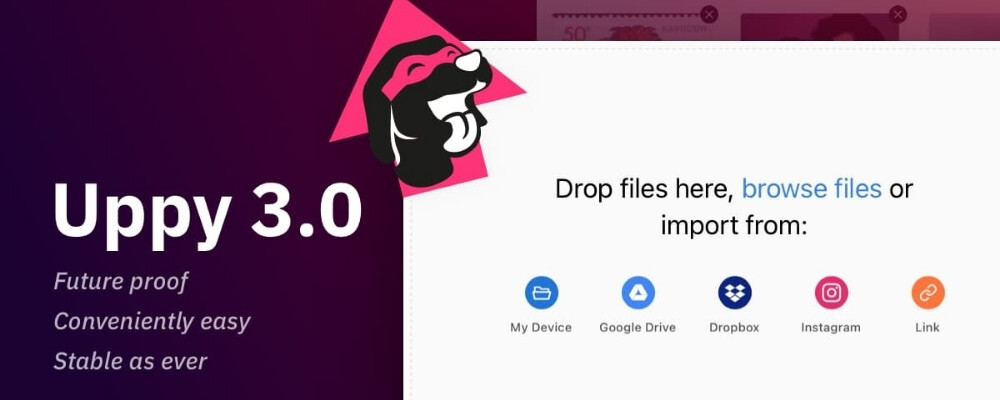 Uppy 3.0 has released! 🐶