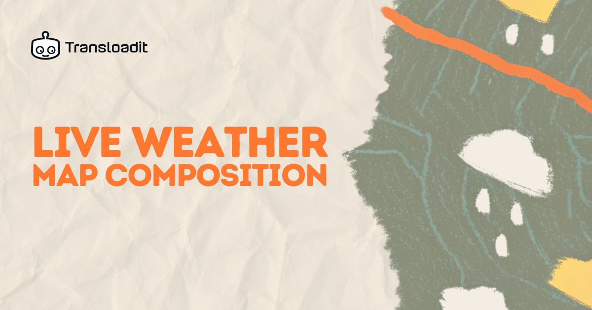 Live weather map composition with cURL & ImageMagick