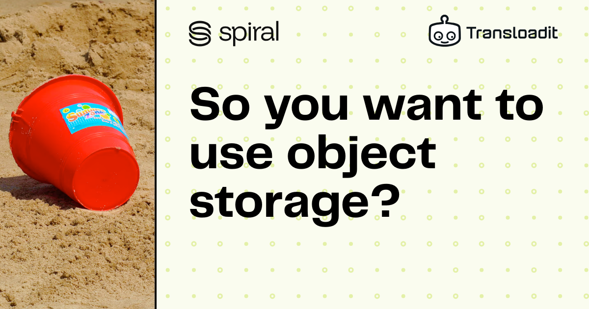 Object Storage – it's more than just another disk